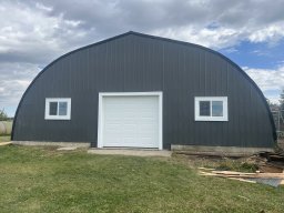 Refurbished Quonset - Finished With New Door